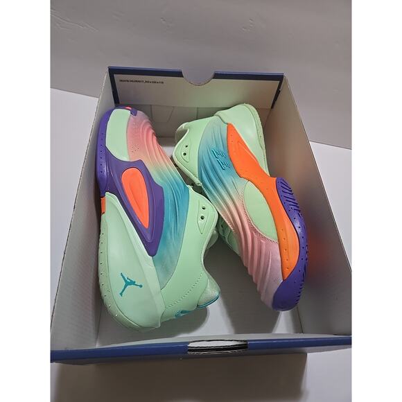 Nike Kids Jordan Luka 3 HQ4920-300 Multicolor Lace-Up Sneakers Shoes Size 7Y - Picture 16 of 16